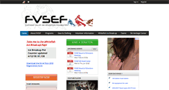 Desktop Screenshot of fvsef.org